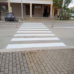 Manutenzione stradale a Canosa