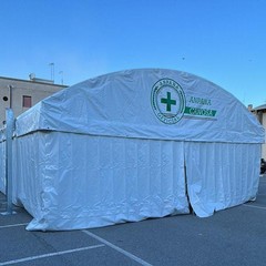 ANPANA Canosa inaugura la nuova tensostruttura di Protezione Civile