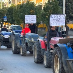 Protesta degli agricoltori anche a Canosa