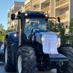 Protesta degli agricoltori anche a Canosa