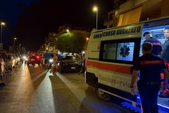 Motociclista investe pedone in via Falcone, all’altezza di Parco Almirante