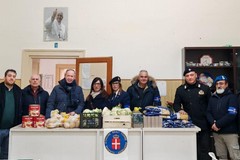Pasqua di solidarietà: le Guardie d’Onore donano derrate alimentari alla mensa “Casa Francesco”