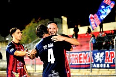 Il Canosa ritrova il sorriso fuori casa: Di Piazza trascina i rossoblù nell’1-2 di Massafra