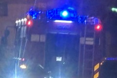 Auto ribaltata in via Corsica a Canosa di Puglia