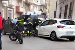 Incidente in via Piave: frontale tra due veicoli