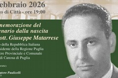 Un Consiglio Comunale straordinario per ricordare la figura di Giuseppe Matarrese