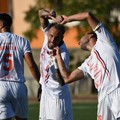 Il Canosa ritrova il sorriso con la premiata ditta del gol Lattanzio-Di Piazza: è 2-1 al Bitonto