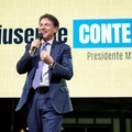 Il leader del M5S Giuseppe Conte a Canosa di Puglia giovedì 13 novembre