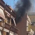 Abitazione in fiamme in via Rovetta a Canosa: all’interno non vi era nessuno