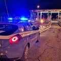 Assalto alle casse automatiche del Casello Autostradale di Canosa di Puglia