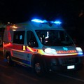 Grave incidente nella notte sulla SP231: moto finisce fuori strada, centauro in codice rosso