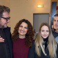 Tosca D'Aquino e Simone Montedoro in scena domani al Teatro "Lembo"