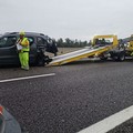 Incidente sulla A14 tra Canosa e Andria