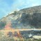 Incendio sulla collina di via Balilla e via Falcone direzione zona 167