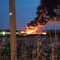 Incendio all’alba nella Zona Industriale a Canosa di Puglia