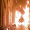 Auto in fiamme nella notte a Canosa in via Flavio Gioia