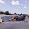 Incidente sulla SP2 Andria-Canosa all’altezza dello svincolo per Montegrosso: veicolo sbatte contro la rotatoria e si ribalta