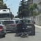 Incidente in via Corsica: coinvolte due auto, un camion ed una bici elettrica. Nessun ferito