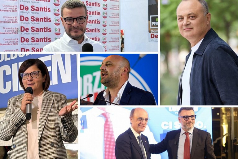 Regionali 2025, alcuni dei candidati più suffragati nella BAT
