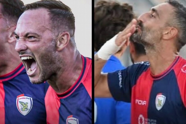 I “Gemelli del Gol” del Canosa Calcio: 15 reti in 7 partite per il tandem Di Piazza-Lattanzio