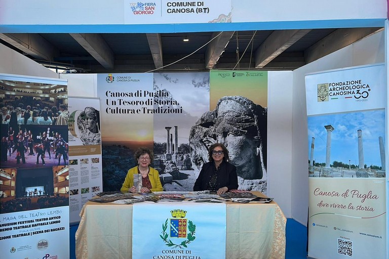 Comune di Canosa, Fondazione Archeologica e Pro Loco presenti alla 732ª Fiera San Giorgio di Gravina