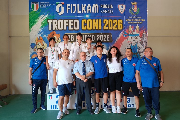 CAS Canosa protagonista al Trofeo CONI 2026