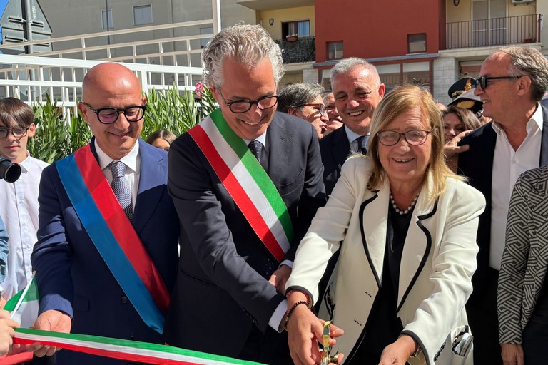 Inaugurata questa mattina la nuova Scuola Polivalente “G.Marconi” in zona “Canosa Alta”