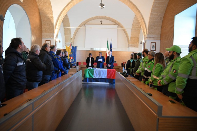 Nuove Guardie Ecologiche Volontarie: giuramento di sette volontari dell'associazione ANPANA Canosa